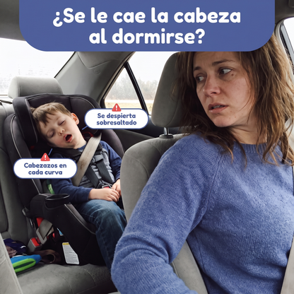Almohada cervical de viaje para niños