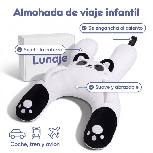 Almohada cervical de viaje para niños